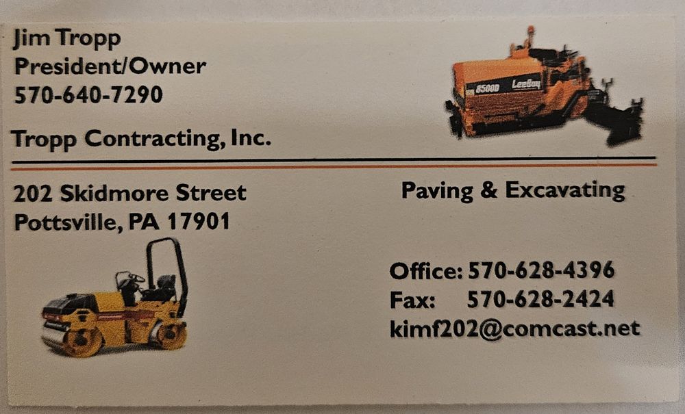 TROPP CONTRACTING Updated September 2024 202 Skidmore St