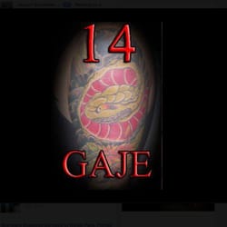 Asian Armor Tattoo - Japanese snake