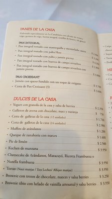 Menu photo 1 Café de la Candelaria Santiago, RM Menu photo 1 Café de la Candelaria Santiago, RM