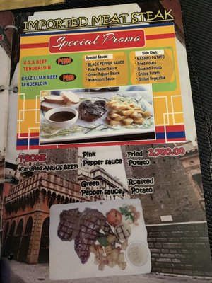 Menu photo 2 Robby's Cafeteria Puerto Galera, MDR