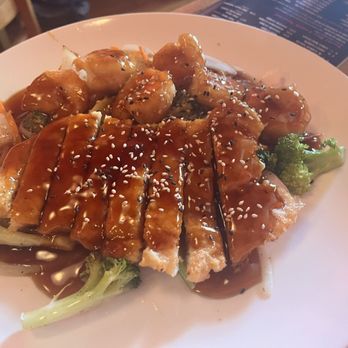 Wasabi Thai - Teriyaki Combination (Chicken & Shrimp) - Japanese Near Me - Bayonne, New Jersey Wasabi Thai - Teriyaki Combination (Chicken & Shrimp) - Japanese Near Me - Bayonne, New Jersey