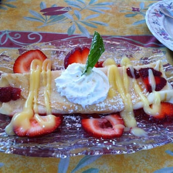 Suzette's Creperie - Lemon Curd & Raspberry Coulis Crepe - French Near Me - Wheaton, Illinois Suzette's Creperie - Lemon Curd & Raspberry Coulis Crepe - French Near Me - Wheaton, Illinois