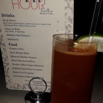 Juliette Restaurant - Ugh...avoid the Michaelada (sp?) at all cost - Bars Near Me - Brooklyn, New York