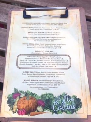 Menu photo 2 Little Miss Collins Pop Up Parramatta, NSW