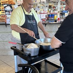 Hoboken Cafe on Whitlock - Making mozzarella