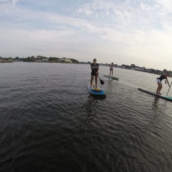 South Shore PaddleBoards - Lol first time! And we were actually decent ! We loved brandy! - Paddleboarding Near Me - Babylon, New York