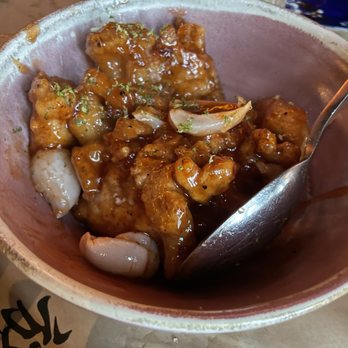 Qi Austin - Lychee honey pork - Dim Sum Near Me - Austin, Texas