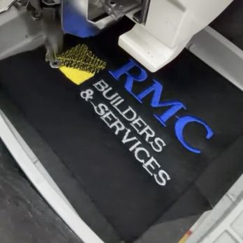 BW Embroidery - Sample of our logo in the making - Screen Printing/T-Shirt Printing Near Me BW Embroidery - Sample of our logo in the making - Screen Printing/T-Shirt Printing Near Me