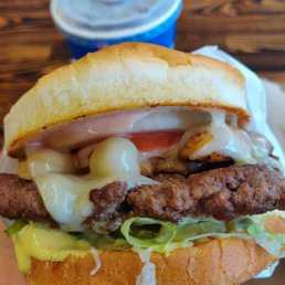 Mushroom Swiss Burger