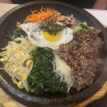 Da Rae K-BBQ & Soon Tofu - Bulgogi Bibimbap (hot stone) - Korean Near Me - Corona, California Da Rae K-BBQ & Soon Tofu - Bulgogi Bibimbap (hot stone) - Korean Near Me - Corona, California