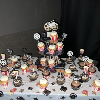 Sugarjones - Cupcakes on display at a movie theater birthday party - Cupcakes Near Me - Loves Park, Illinois Sugarjones - Cupcakes on display at a movie theater birthday party - Cupcakes Near Me - Loves Park, Illinois