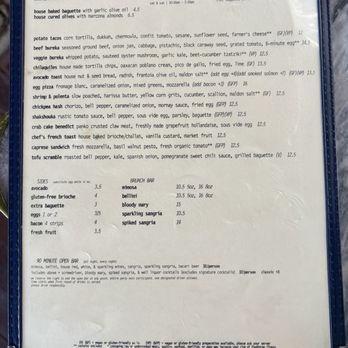 Bacari GDL - Menu - Mediterranean Near Me - Glendale, California