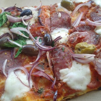 Europan - Salami pizza - Coffee & Tea Near Me - Rose Bay, NSW