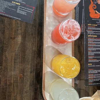 Copal Progressive Mexican Cuisine - Margarita flight - Mexican Near Me - Lincoln, Nebraska