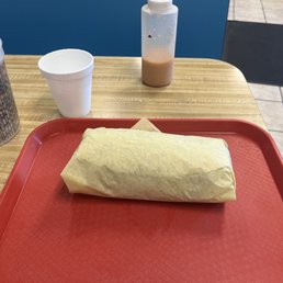 Chorizo burrito