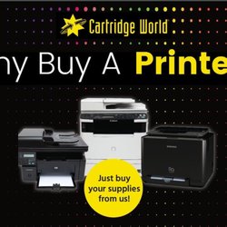 Cartridge World - Businesses, ask us about our Why Buy A Printer Program!