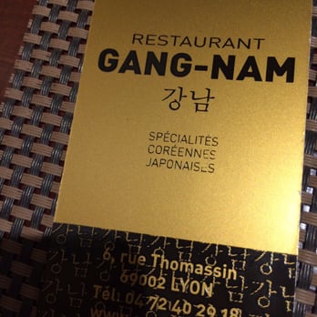 Gangnam - Japanese Near Me - Lyon, 69