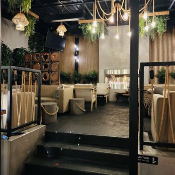 Rouge - Fire place seating area - so cute - New American Near Me - Studio City, California Rouge - Fire place seating area - so cute - New American Near Me - Studio City, California