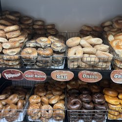 Traditional Bagel Café - Good morning! Happy Sunday! Happy National Bagel Day! Come and grab the fresh bagel and cream cheese for today!