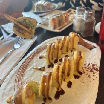 Red 8 - Mango Shrimp Roll - Japanese Near Me - Saratoga Springs, Utah Red 8 - Mango Shrimp Roll - Japanese Near Me - Saratoga Springs, Utah