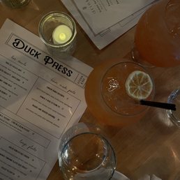 Wonderful drink selection as well