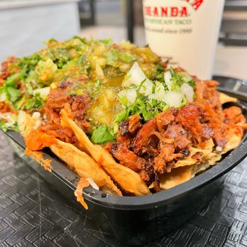 Taqueria DeAnda Grill - Don't let the walls cave in on you Al Pastor Nachos from #taqueriadeandachinohills - Mexican Near Me - Chino Hills, California Taqueria DeAnda Grill - Don't let the walls cave in on you Al Pastor Nachos from #taqueriadeandachinohills - Mexican Near Me - Chino Hills, California