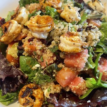 Silver Diner - Watermelon shrimp salad - New American Near Me - Elkridge, Maryland