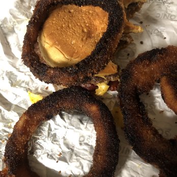 Sonic Drive-In - Burnt union rings. - Ice Cream & Frozen Yogurt Near Me - Jacksboro, Texas
