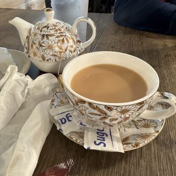 Breakfast at Victoria's AMI - My tea. (Enough for two cups) - Breakfast & Brunch Near Me - Holmes Beach, Florida