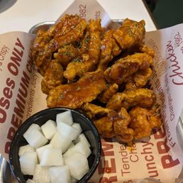 Extra Crispy 1/2 Chicken Tenders.