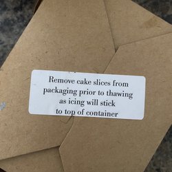 Cake box