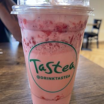 Tastea - Strawberry Milk Tea - Bubble Tea Near Me - Mesa, Arizona