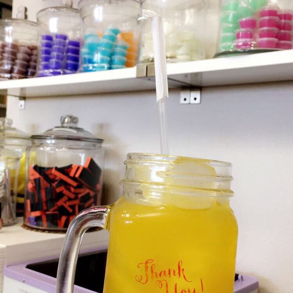 Pure Nails Spa - Mango tea! So good! - Nail Salons Near Me - Wildomar, California