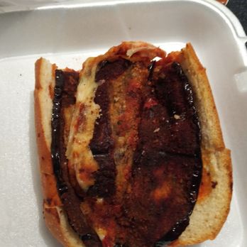 Seminole Subs & Gyros - Clearwater, Florida - Eggplant parmesan sub. - Salad Near Me - Clearwater, Florida