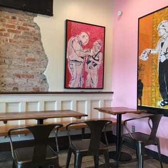 The Parlour - Seating and art - Ice Cream & Frozen Yogurt Near Me - Durham, North Carolina The Parlour - Seating and art - Ice Cream & Frozen Yogurt Near Me - Durham, North Carolina