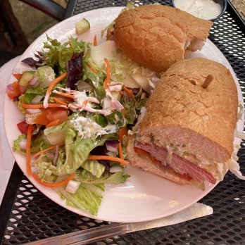 Tiger Town Brewing - Italian Club with a side salad - Brewpubs Near Me - Mitchell, Oregon Tiger Town Brewing - Italian Club with a side salad - Brewpubs Near Me - Mitchell, Oregon