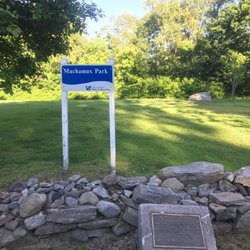 Machamux Park - Sign along road