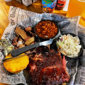 Smokin' Dave's BBQ - Ribs and Brisket Plate - Barbeque Near Me - Estes Park, Colorado Smokin' Dave's BBQ - Ribs and Brisket Plate - Barbeque Near Me - Estes Park, Colorado