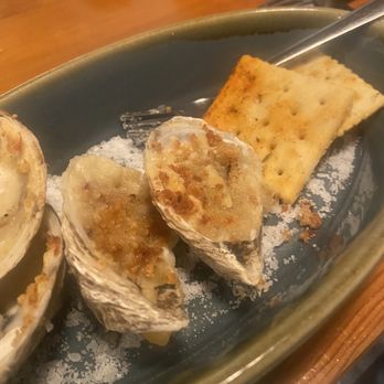 The Pine Bar - Wood fire baked Christmas oyster - Bars Near Me - Athens, Georgia