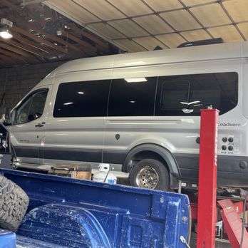American Spring & Alignment - RV in for maintenance and replacing 2 front tires and Front end alignment - Tires Near Me - Flagstaff, Arizona American Spring & Alignment - RV in for maintenance and replacing 2 front tires and Front end alignment - Tires Near Me - Flagstaff, Arizona