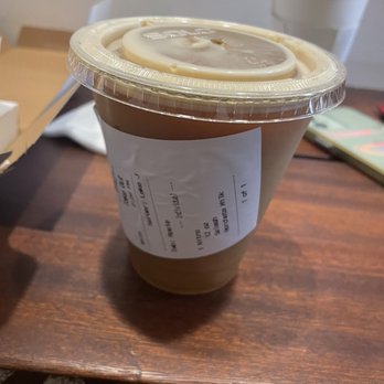 Baked & Wired - Nitro cold brew with a splash of horchata - Bakeries Near Me - Washington, DC, District of Columbia