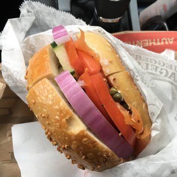 Bruegger's Bagels - Salmon bagel sandwich - Bagels Near Me - Ann Arbor, Michigan Bruegger's Bagels - Salmon bagel sandwich - Bagels Near Me - Ann Arbor, Michigan