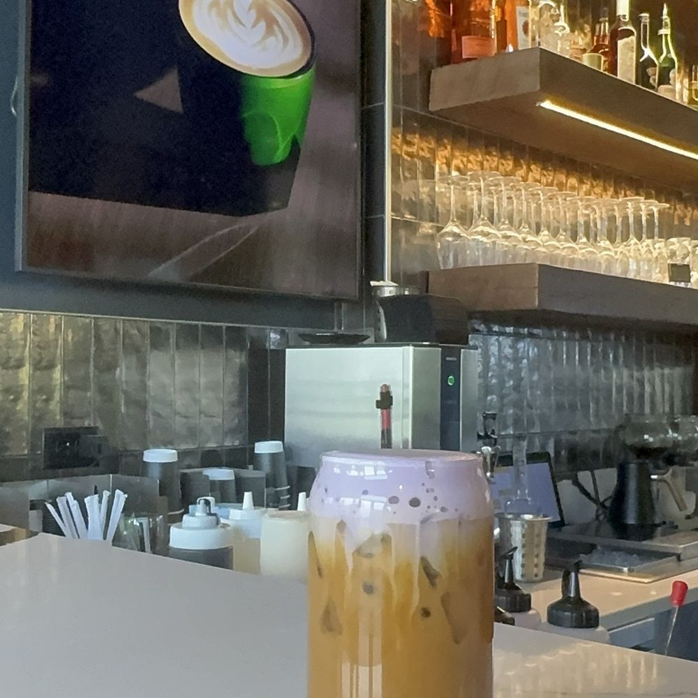 23 West Coffee - Orange blossom latte with ube foam - Coffee & Tea Near Me - St. Louis, Missouri 23 West Coffee - Orange blossom latte with ube foam - Coffee & Tea Near Me - St. Louis, Missouri