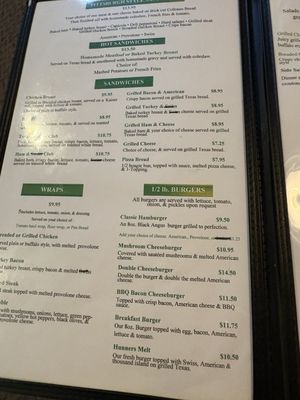 Menu photo 5 Hunner's Restaurant & Catering Sturgeon, PA Menu photo 5 Hunner's Restaurant & Catering Sturgeon, PA