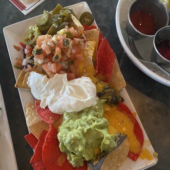 Red 36 - Nachos during Happy Hour ($8) - Seafood Near Me - Mystic, Connecticut Red 36 - Nachos during Happy Hour ($8) - Seafood Near Me - Mystic, Connecticut