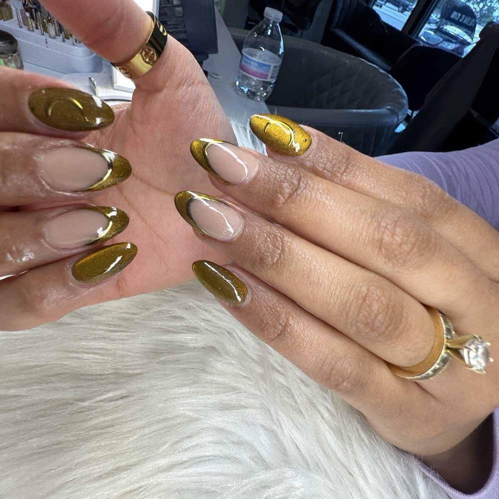 Blossom Nail Spa - Fall set by Mimi , perfect shape and color combo - Nail Salons Near Me - Riverview, Florida Blossom Nail Spa - Fall set by Mimi , perfect shape and color combo - Nail Salons Near Me - Riverview, Florida