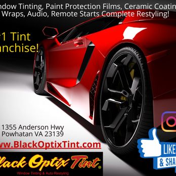 Black Optix Tint - Car Window Tinting Near Me - Powhatan, Virginia