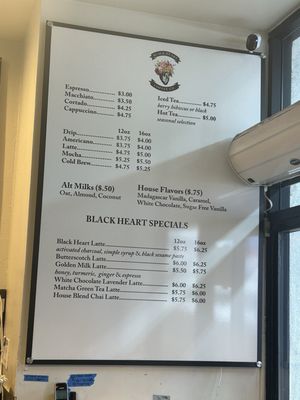 Menu photo 6 Black Heart Coffee Los Angeles, CA