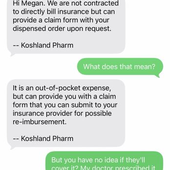Koshland Pharm - Unhelpful insurance info - Pharmacy Near Me - San Francisco, California