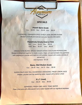 Menu photo 7 Alvarium Roasting Company New Britain, CT Menu photo 7 Alvarium Roasting Company New Britain, CT